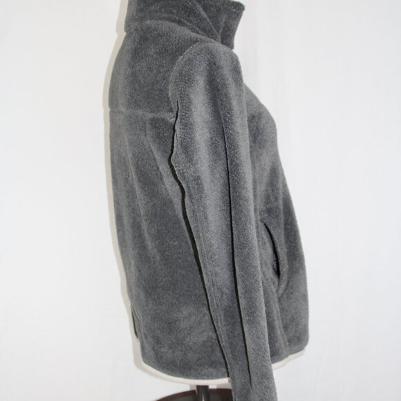 Patagonia Re-Tool Snap T Fleece Medium Gray Long Sleeve Pullover Chest Pocket - Picture 7 of 12